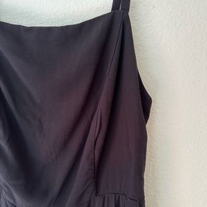 Black Old Navey Cropped Jumper